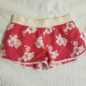 OP Floral Pink Swim Shorts